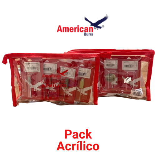 Kit Pack Acrílico - American Burs