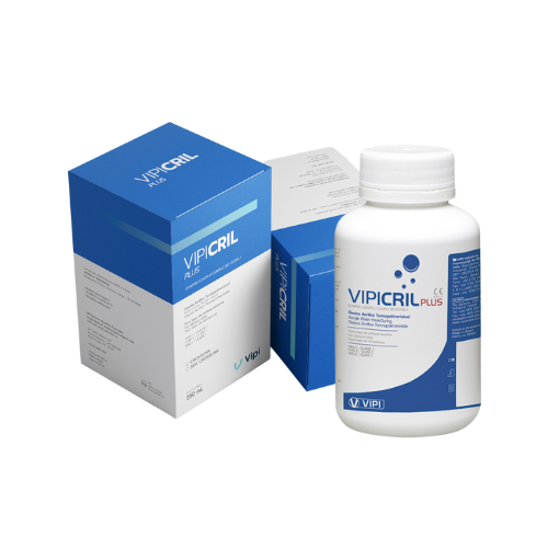 Resina Acrílica VIPICRIL Termopolimerizável Pó - VIPI