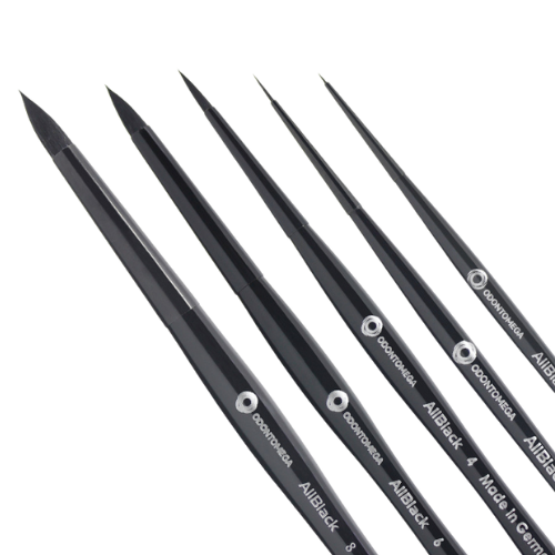 Pincel para Cerâmica AllBlack - ODONTOMEGA