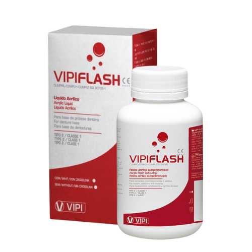 Resina Acrílica VIPI FLASH Autopolimerizável Pó - VIPI
