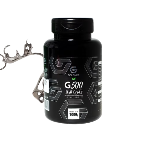Liga Metálica de Cromo Cobalto G500 1 kg - Goldner