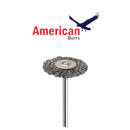 Escova de Aço Prateado para PM - American Burrs