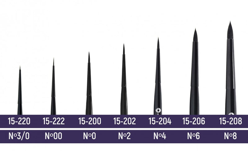 Pincel para Cerâmica AllBlack - ODONTOMEGA