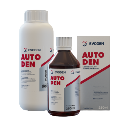 Resina Acrílica Autopolimerizável Autoden Pó - Evoden