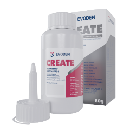 Resina Acrílica de Caracterização Create 50g - Evoden