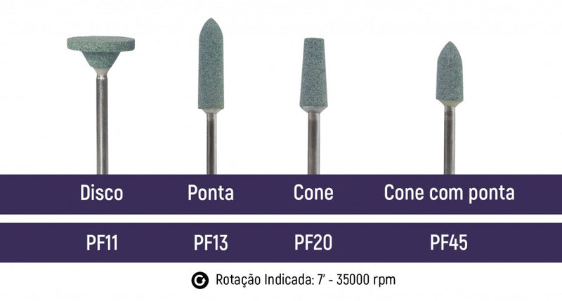 Pedra Flash para Acabamento - ODONTOMEGA
