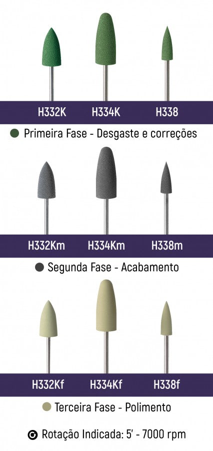 Polidor EVE Technik para Resina Acrílica - ODONTOMEGA