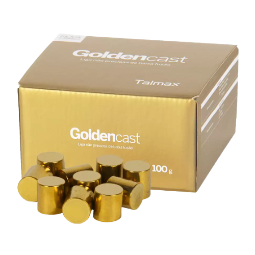 Liga Metálica de Cobre Alumínio Golden Cast 100g - Talmax