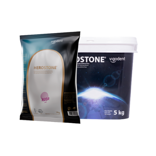 Gesso Especial Tipo IV Herostone Rosa - Vigodent