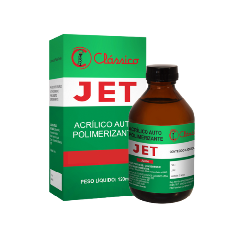Resina JET Autopolimerizável Líquido - Clássico