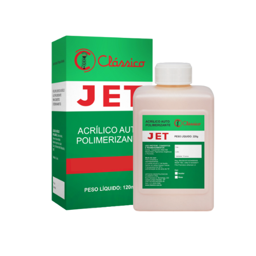 Resina JET Autopolimerizável Pó - Clássico