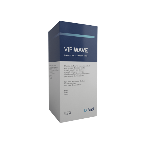 Resina Acrílica Termopolimerizável VIPI Wave Pó 450g - VIPI