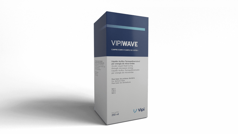 Resina Acrílica Termopolimerizável VIPI Wave Pó 450g - VIPI