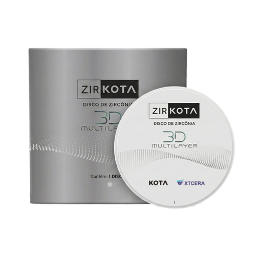 Bloco CAD/CAM Zirkota Multilayer 98/18mm - Kota